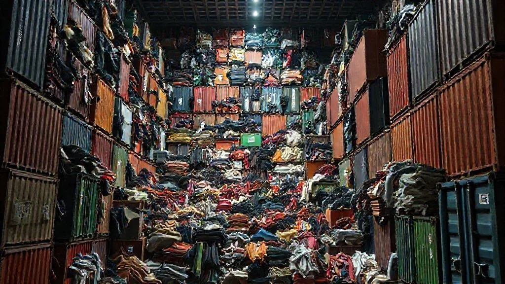 Container de roupas usadas importadas: veja como funciona